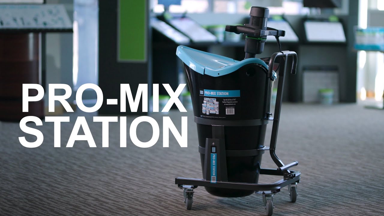 LATICRETE Pro-Mix Station Tool For Self-Leveling Underlayments, Overlayments & Epoxy Coatings