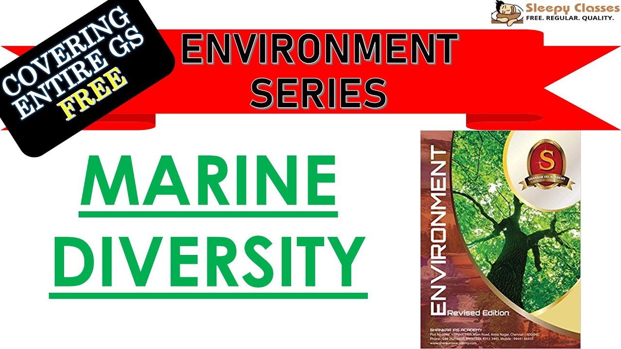 TTL - ENV. - 16 - Marine BioDiversity - GS Batch 2019 || UPSC || IAS || Civil Services