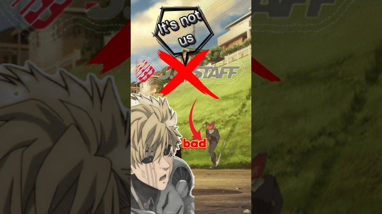 JC staff is not to blame for the bad animation in One punch man season 3 #onepunchman