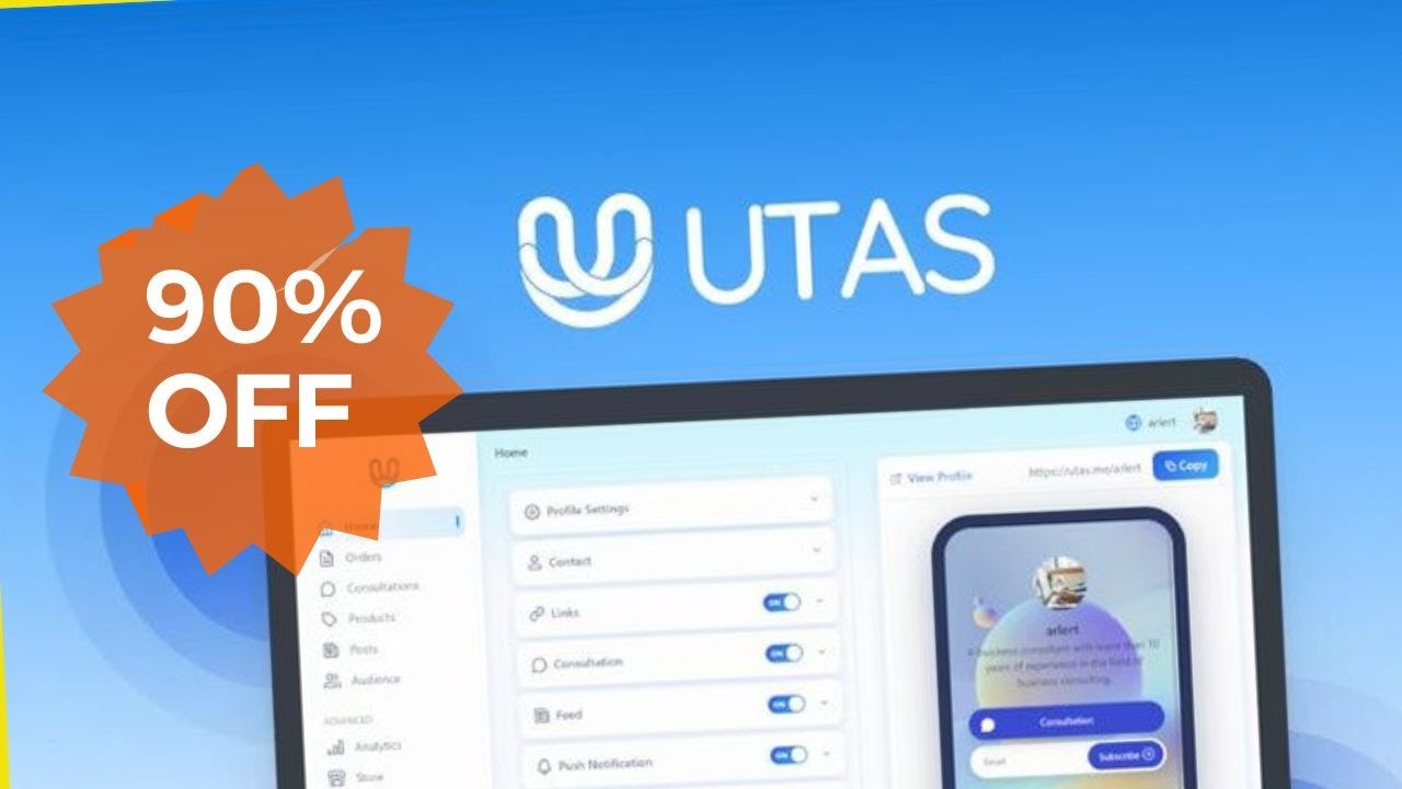 UTAS review & UTAS lifetime deal $39 on Appsumo