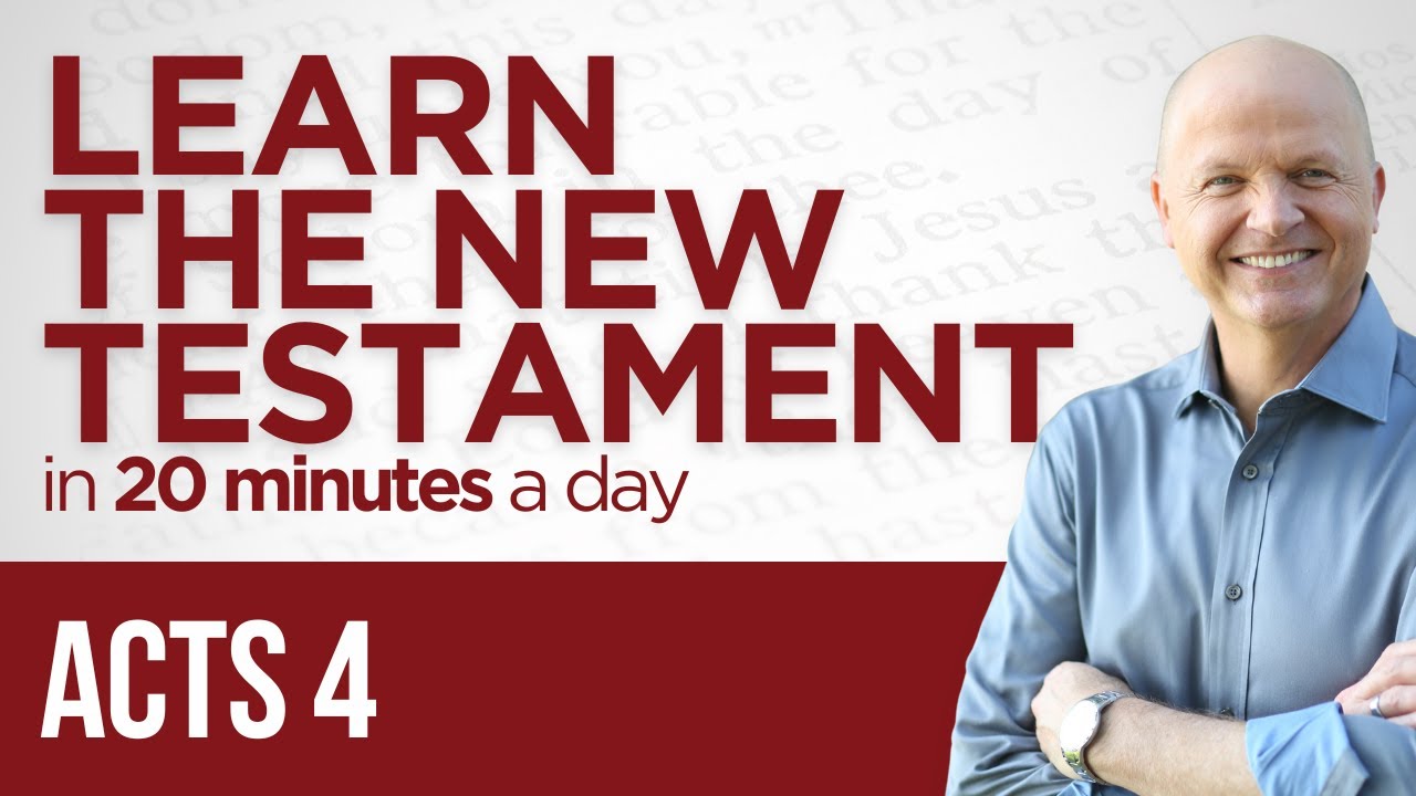 Acts 4 | The New Testament Daily with Jerry Dirmann