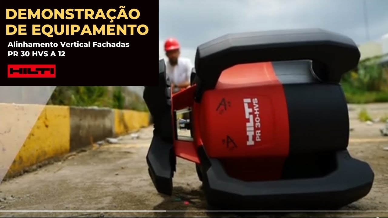 Alinhamento Vertical/Fachadas PR 30-HVS A 12 - HILTI