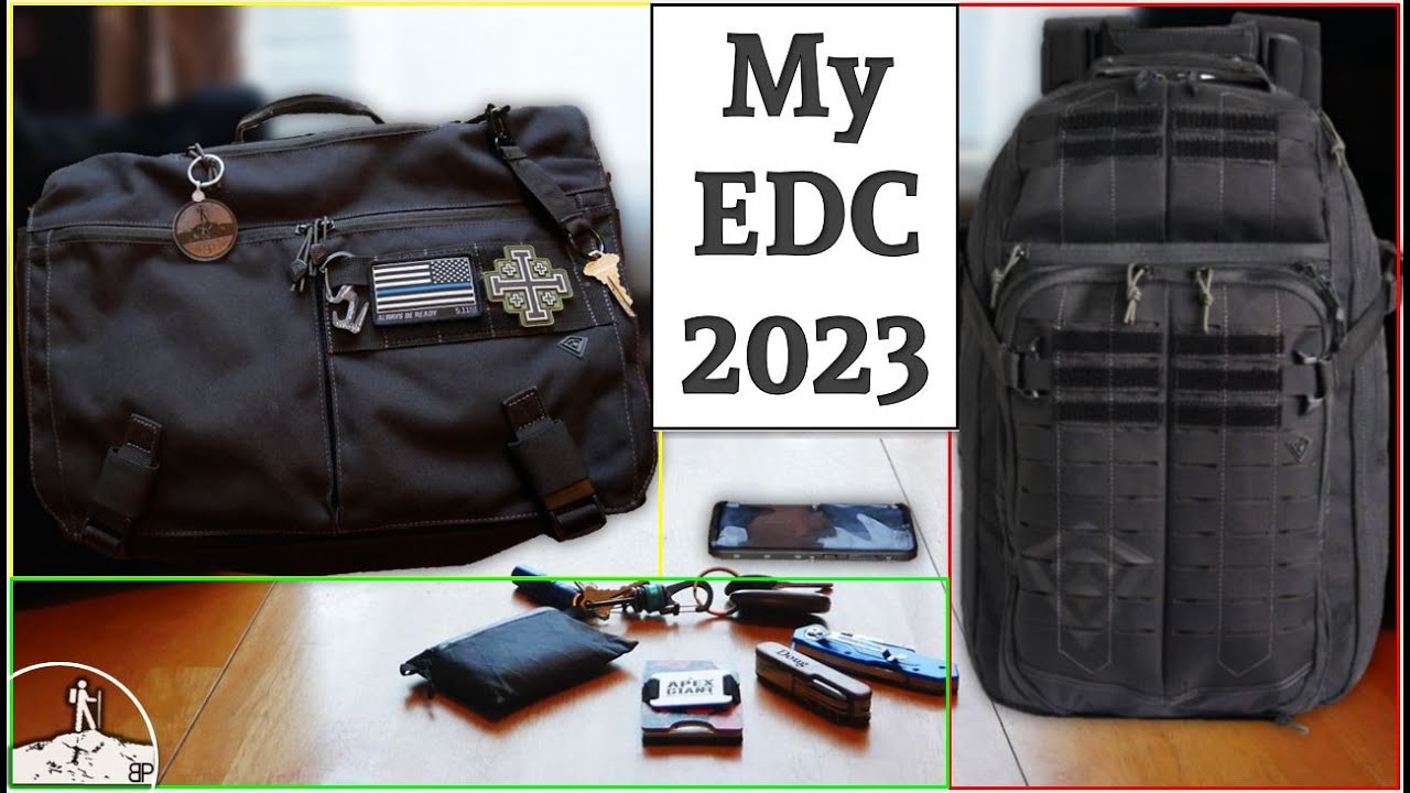 EDC 2023: My Everyday Carry Gear Plus First Tactical Messenger Bag Review!