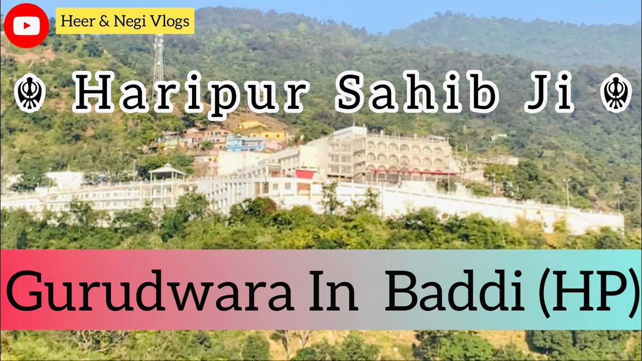 Haripur Sahib Ji Gurudwara Baddi (Solan) HP || Baba Jawahar Singh Ji Haripur Wale |Heer & Negi Vlogs