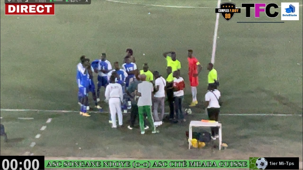 🔴1MT ASC SONGANE NDOYE 🆚 ASC CITĖ MBABA GUISSE [Navetanes Rufisque 🇸🇳]
