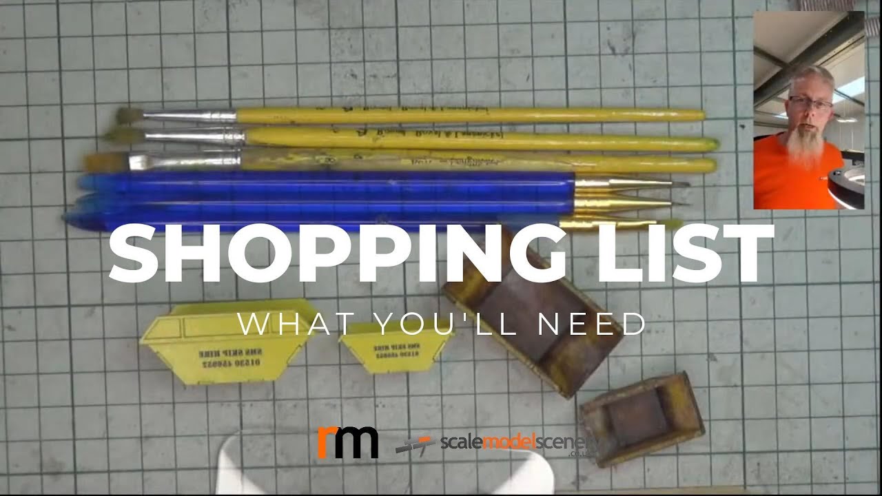 Drybrushing workshop shopping list: what you'll need