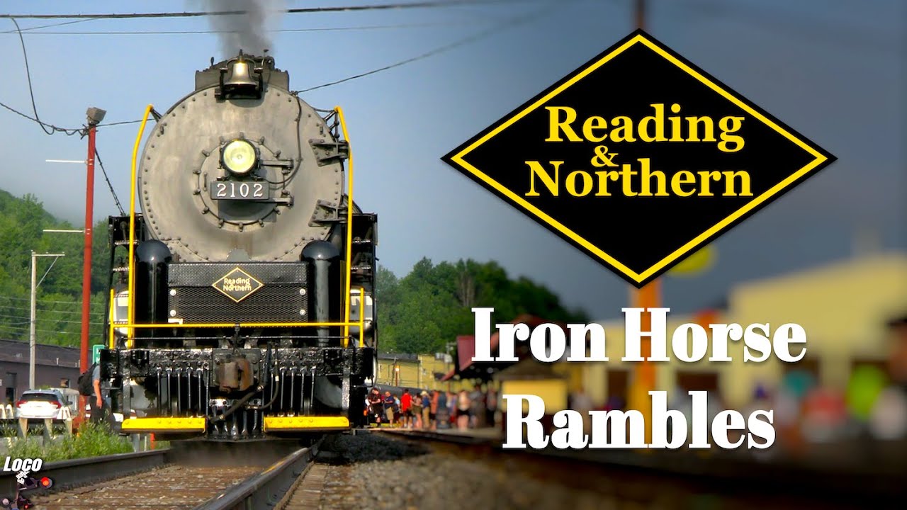 Reading & Northern 2102 Rambling the Lehigh Valley Rails.
