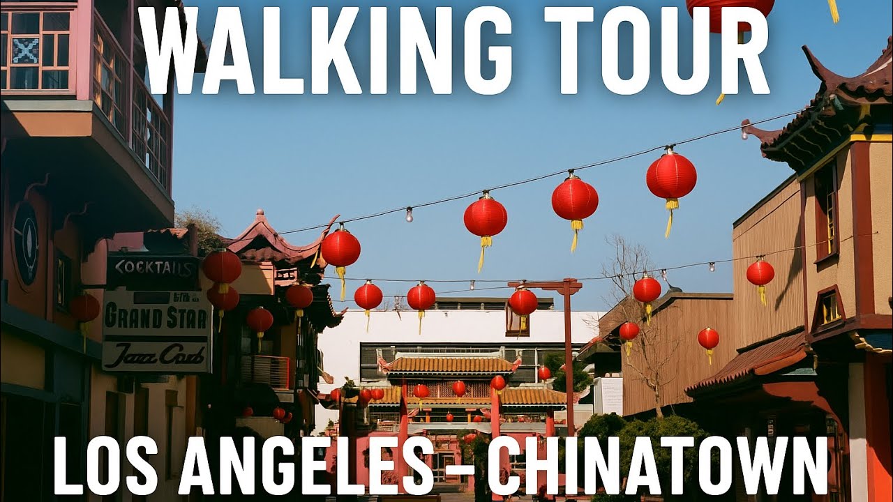 Walking Tour - Chinatown- Los Angeles