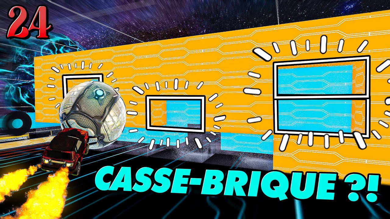 ON S'AFFRONTE EN CASSE-BRIQUES SUR ROCKET LEAGUE 😝