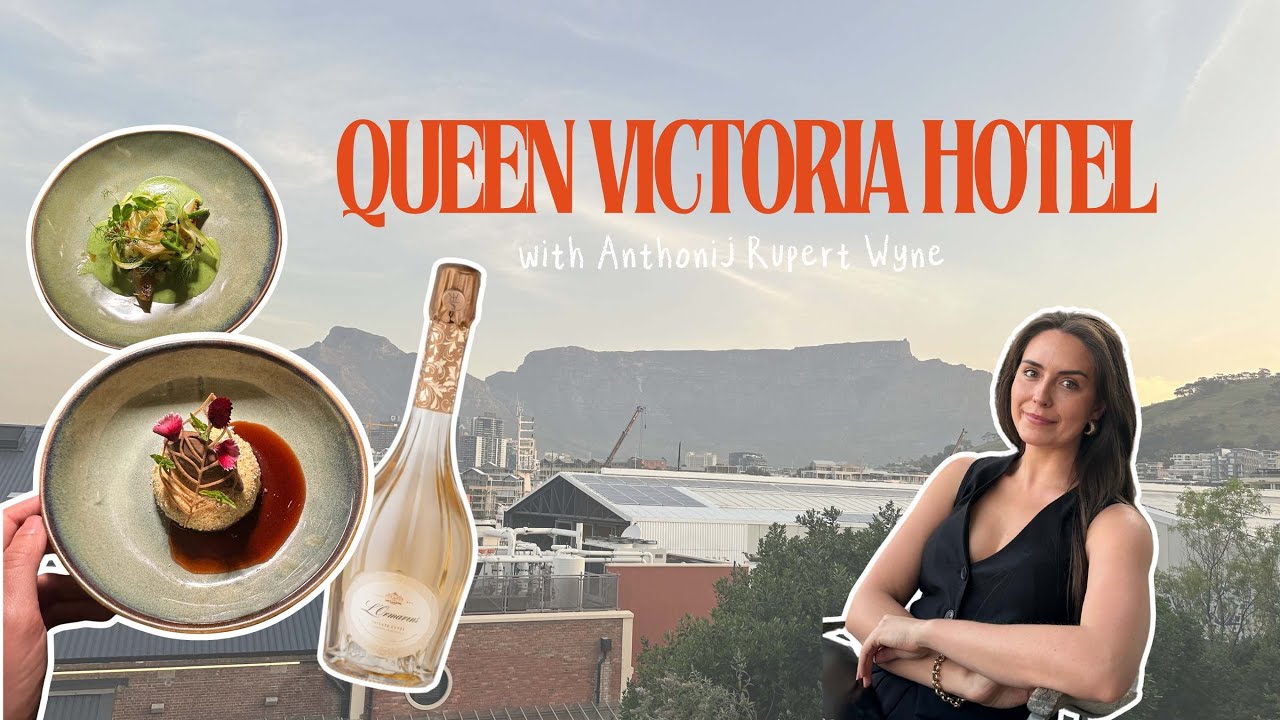 Attend a Wine-Paired Dinner at the Queen Victoria Hotel with me | Cape Town Vlog