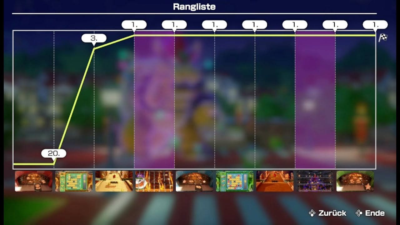 Winning WITHOUT PLAYING THE FIRST MINIGAME - S Rank - Koopathlon online [Super Mario Party Jamboree]