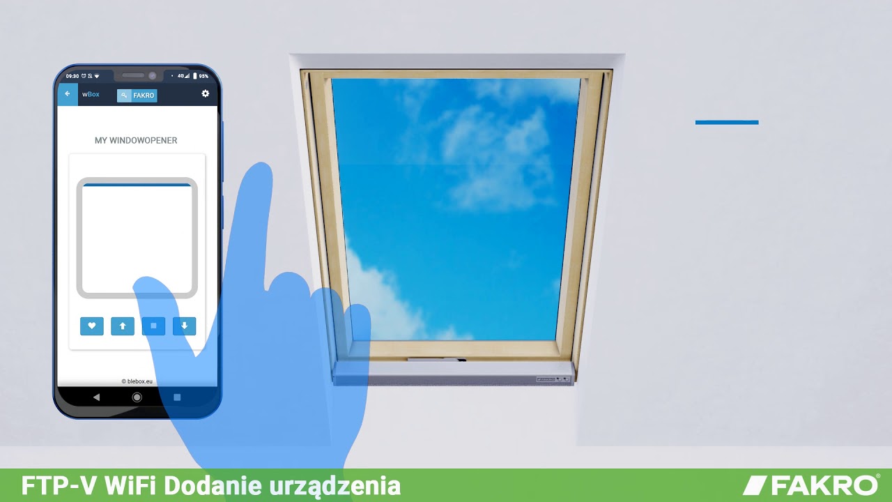 Instrukcja: Okno dachowe FTP-V WiFi - dodanie urządzenia