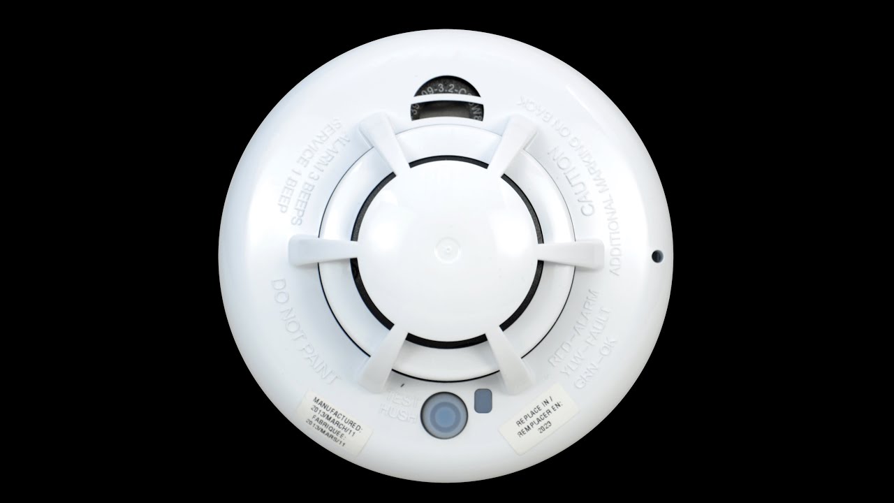 How to change batteries on a 2GIG Smoke Detector