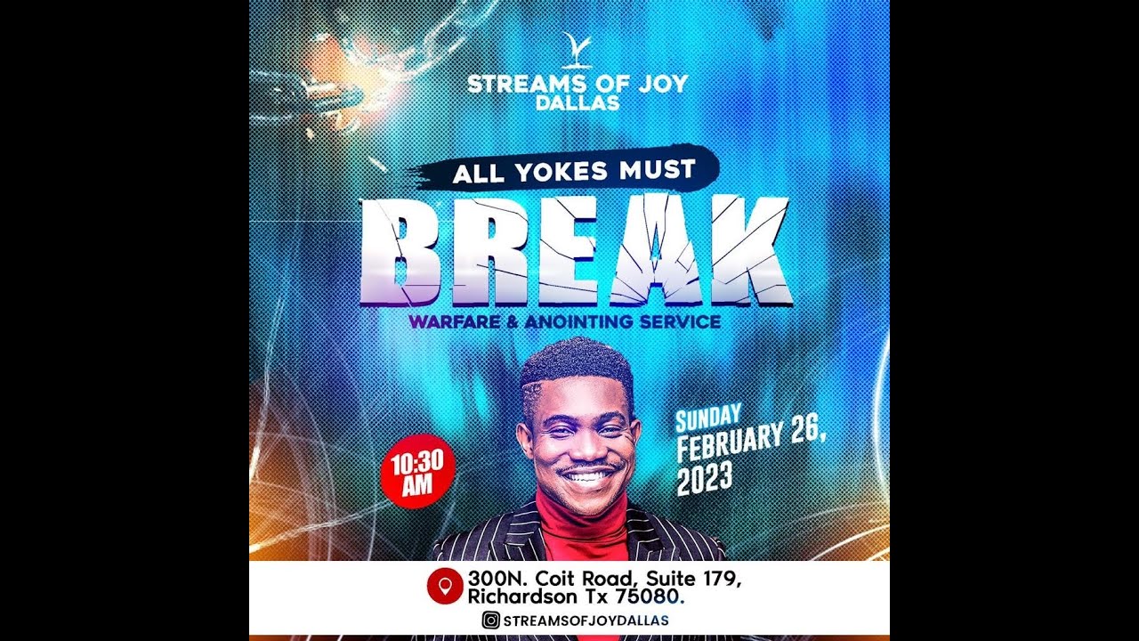 All Yokes Must Break   || Pastor Jerry Eze||  FEB  26  2023