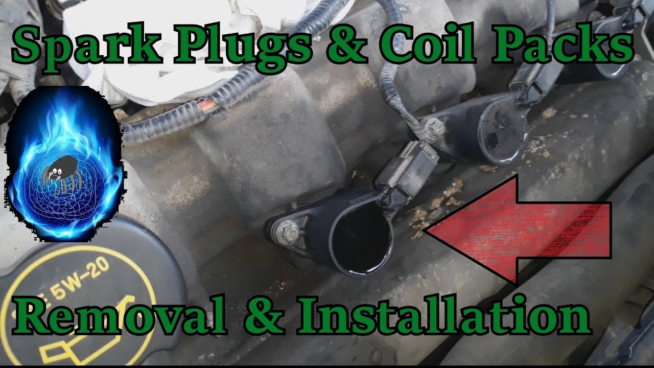 Spark Plugs and Coils: Mazda Tribute 2005 Removal & Installation