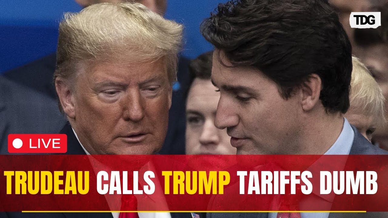 Justin Trudeau Trade War LIVE: Tariffs are a very dumb thing to do, Trudeau&nbsp;tells&nbsp;Trump