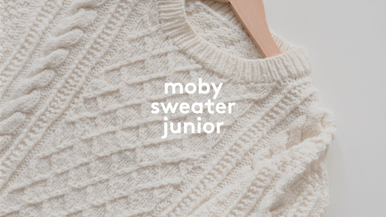 knit with me | 꼬불꼬불 라면 실과 모비 스웨터 | Moby Junior | 모비 주니어 (+ 2025 K 핸드메이드페어/ 용산 아이파크몰 팝업)