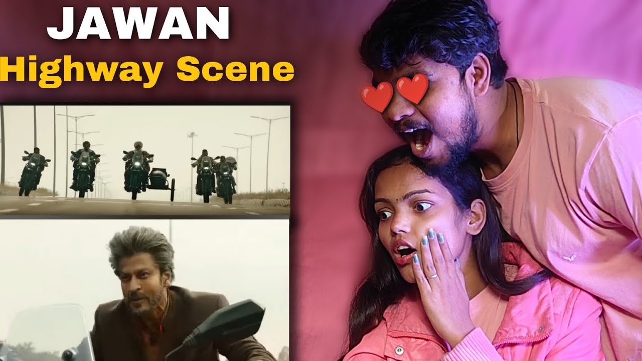 Jawan Highway Truck Scene REACTION • Shahrukh Khan