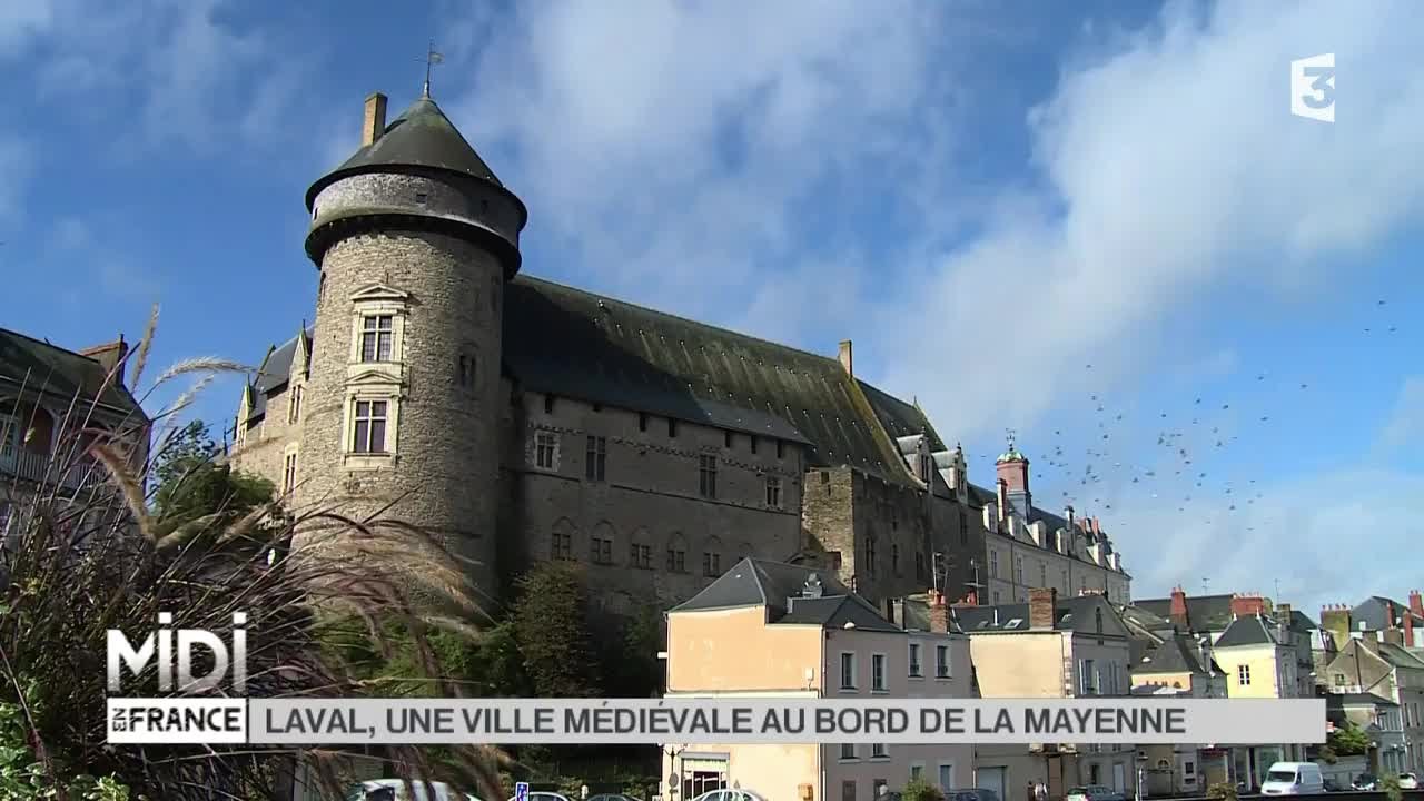 SUIVEZ LE GUIDE : Laval, une ville médiévale au bord de la Mayenne