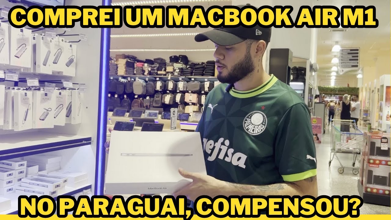COMPREI UM MACBOOK AIR M1 NO PARAGUAI - SERÁ QUE COMPENSOU?