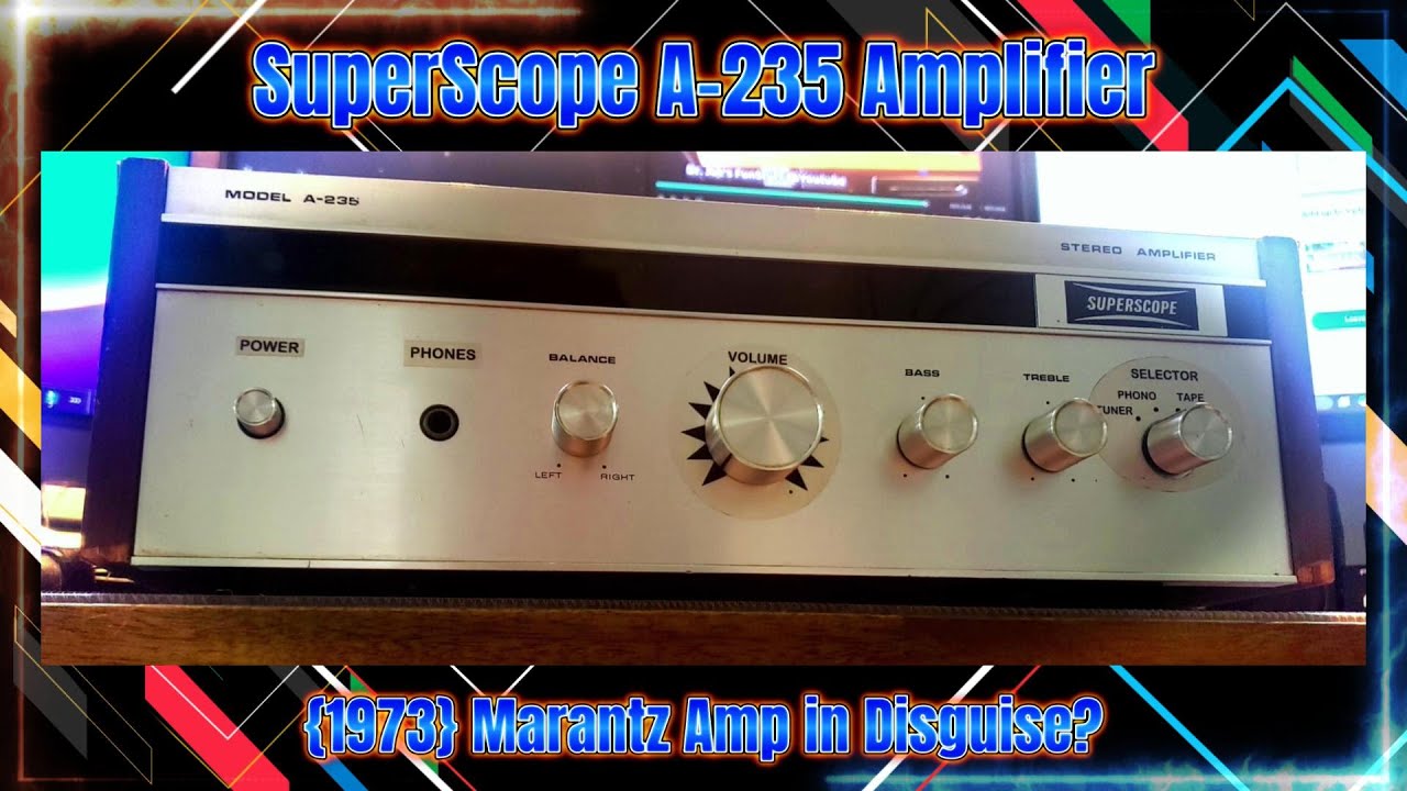 Superscope A-235 Amplifier {1973}