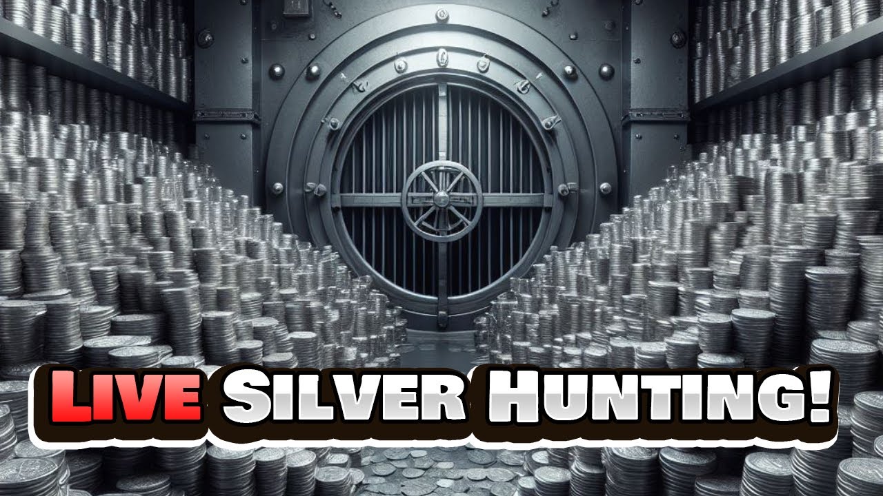 THURSDAY NIGHT LIVE SILVER HUNT! COIN ROLL HUNTING!