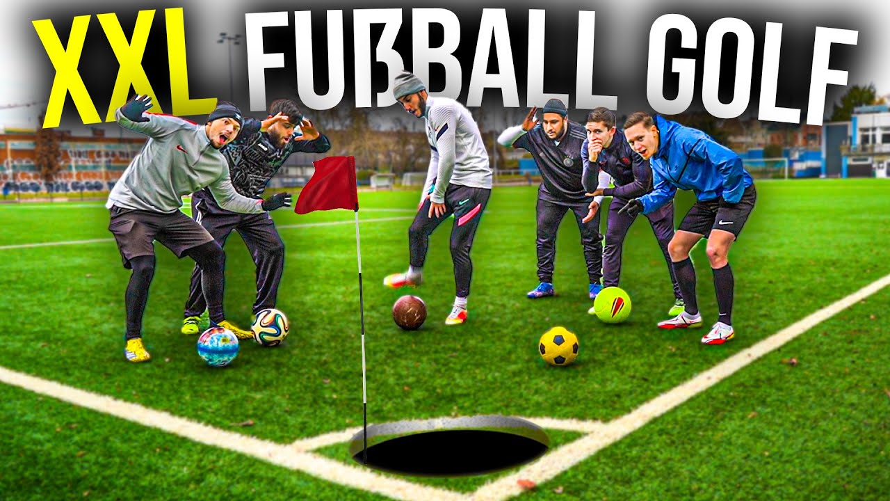 XXL FU&szlig;BALL GOLF CHALLENGE mit den VERR&Uuml;CKTESTEN B&Auml;LLEN!