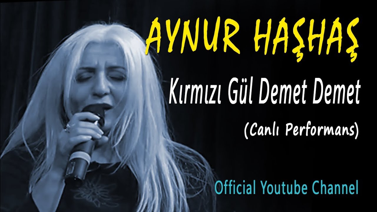 Aynur Haşhaş - Kırmızı Gül Demet Demet (Canlı Performans)