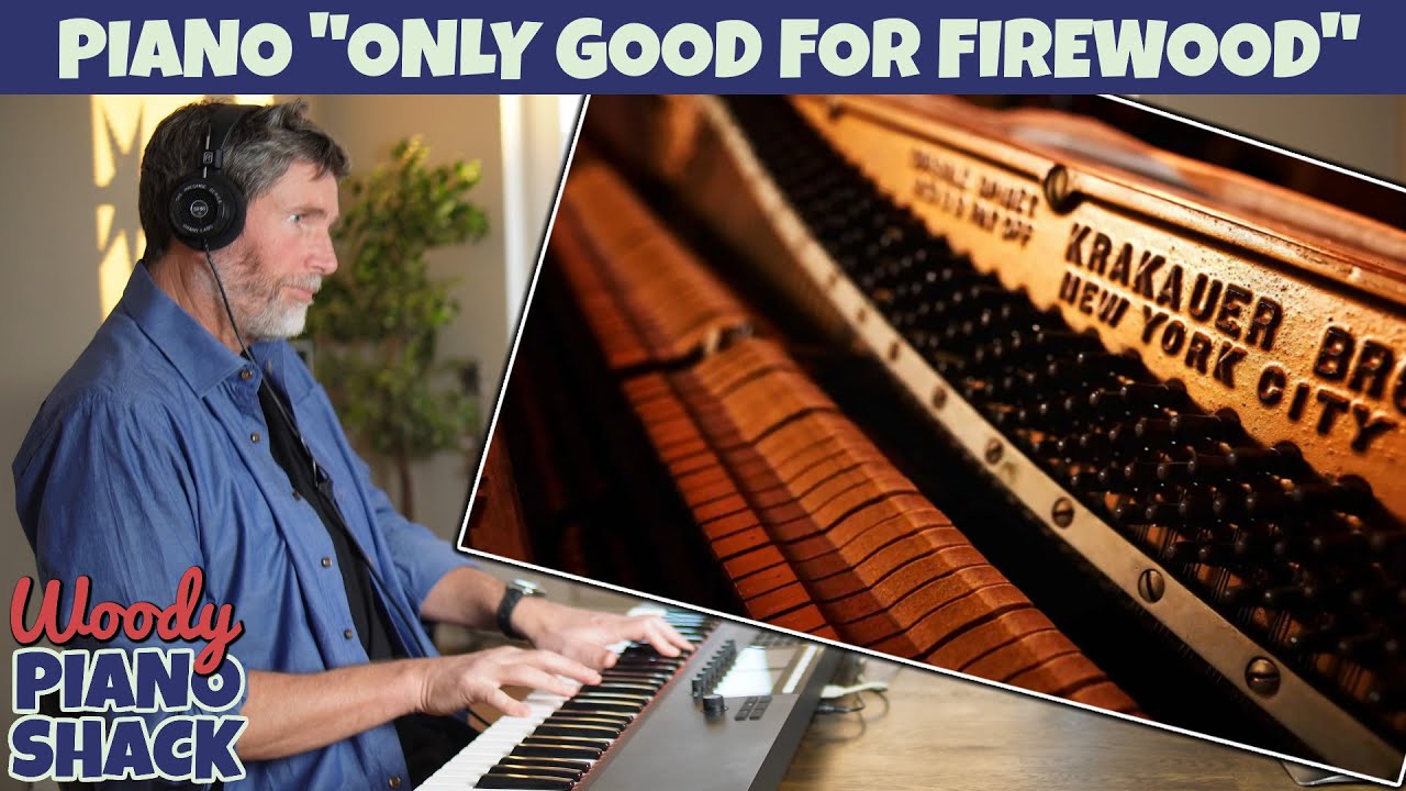 ORIGINALS FIREWOOD PIANO - Good Because It's Broken Bad