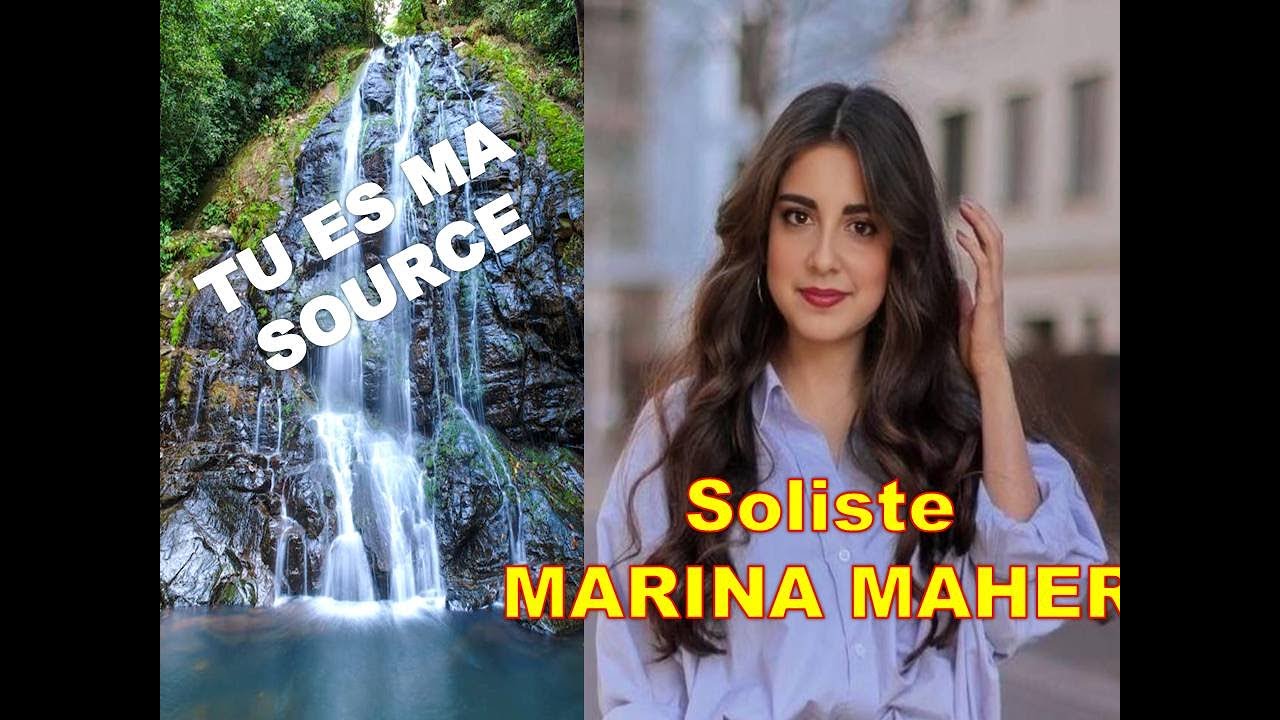 TU ES MA SOURCE -S.: MARINA MAHER - L.: SYLVANA BARAKAT- SUPERBE NOUVEAU CANTIQUE D'AMOUR ET DE FOI.