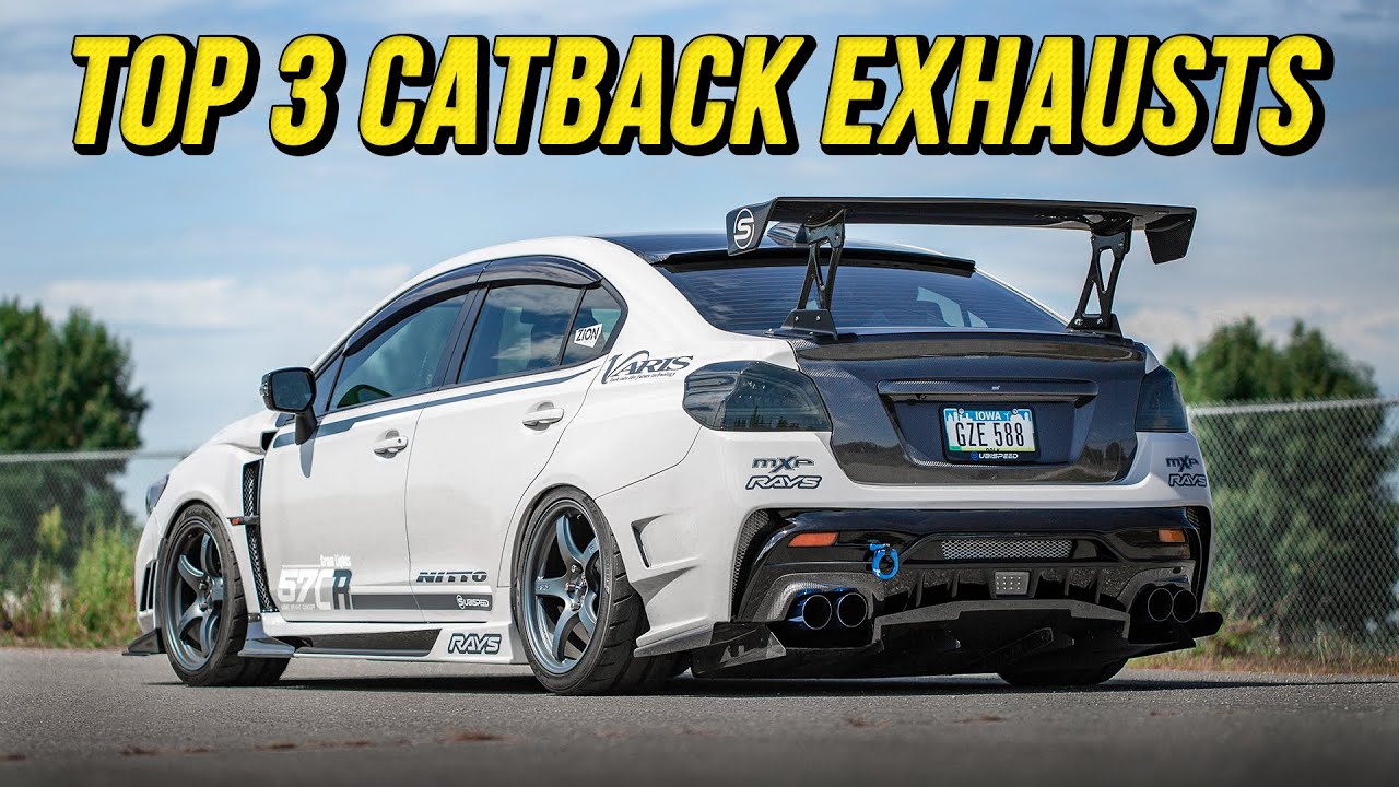 3 лучших выхлопных системы для WRX/STI 2015-2021 годов