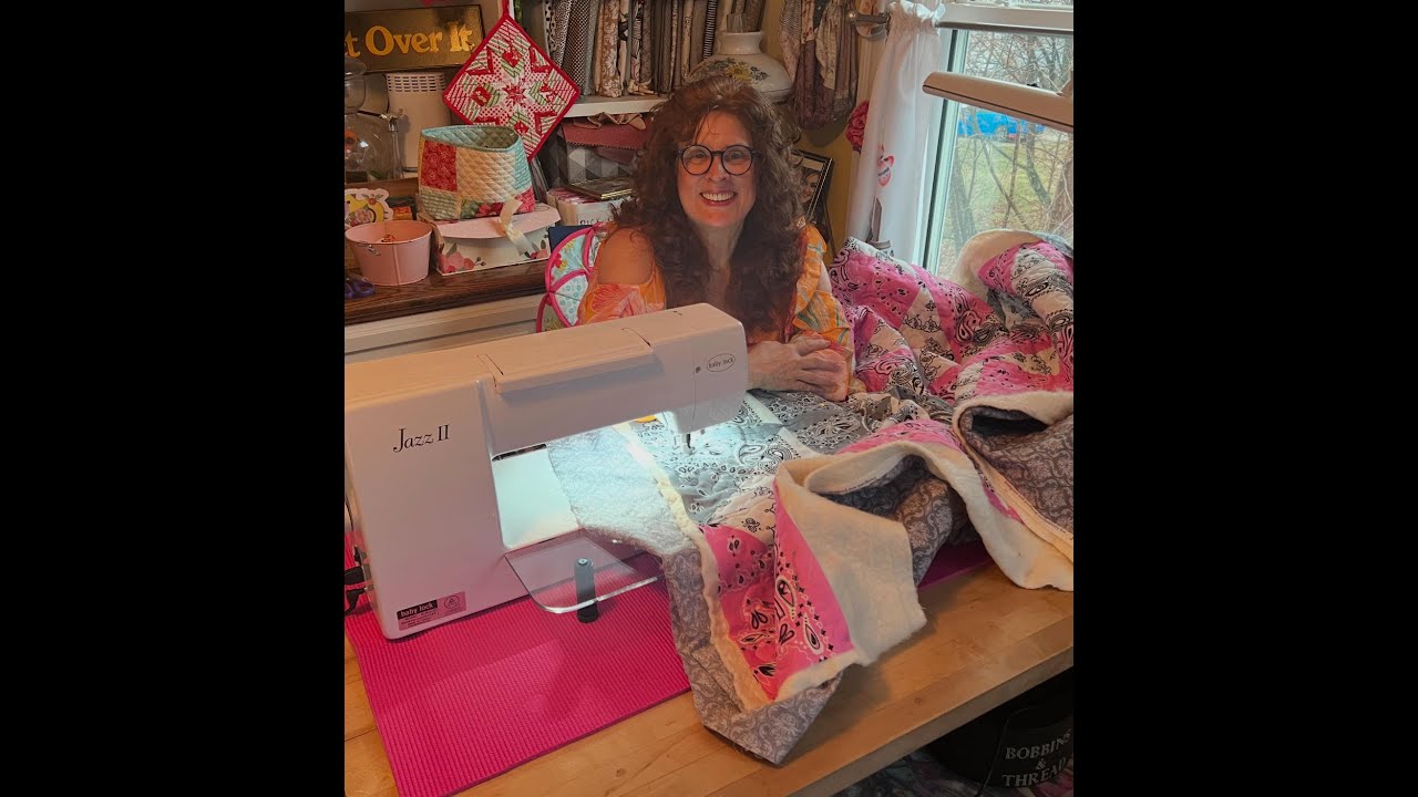 USER ERROR!!  Free Motion Quilting Mistake! Baby Lock Jazz 11