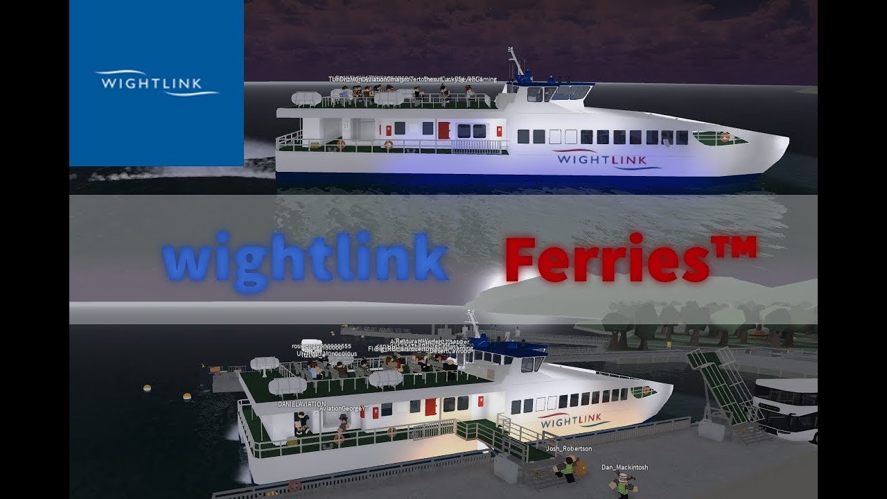 ROBLOX | Wightlink Ferries WIGHTRYDER II