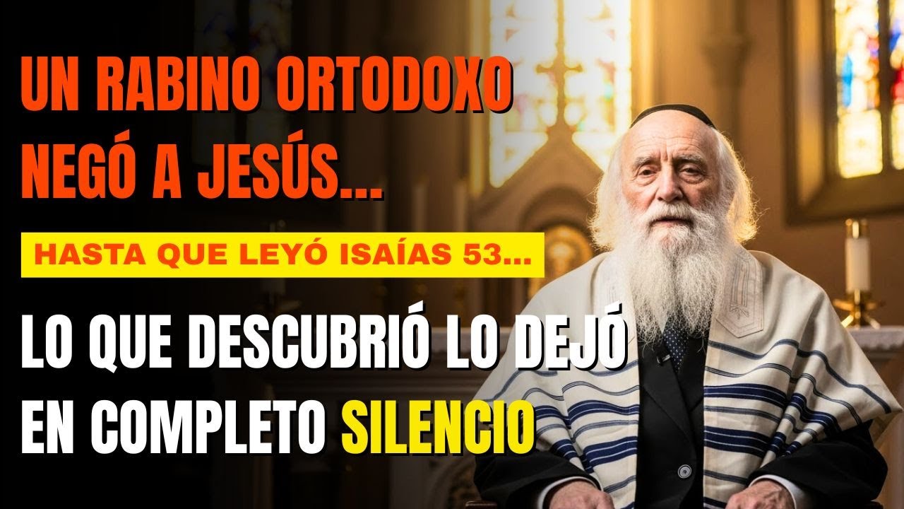 El rabino gritó: “¡Jesús no tiene lugar aquí!” — pero mi lectura de Isaías 53 lo silenció