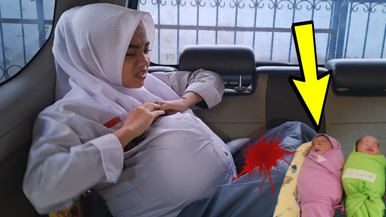 KAGET GARA2 PULANG SEKOLAH MAKAN ESKRIM DAN TIUP BALON‼️TIBA2 PERUT HAMIL DAN MELAHIRKAN SENDIRI