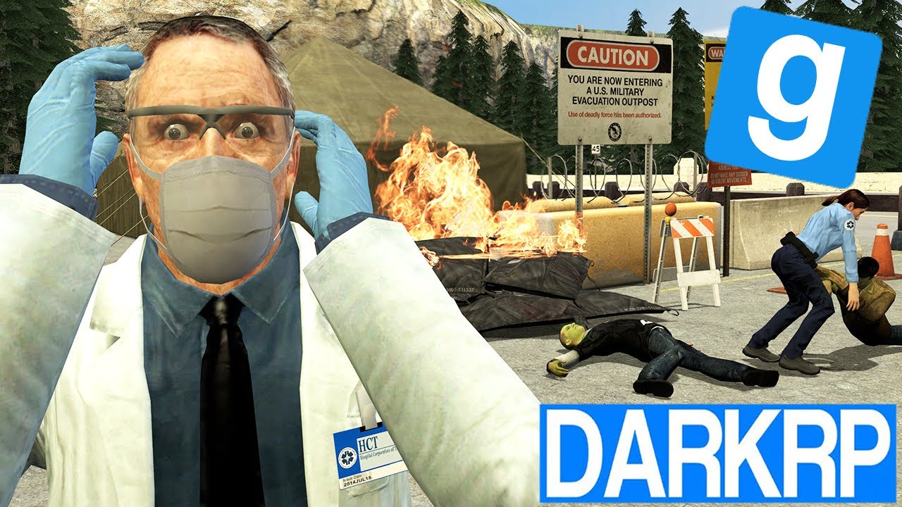 L'EPIDEMIE RAVAGE LA VILLE ! (c'est l'émeute) - Garry's Mod DarkRP