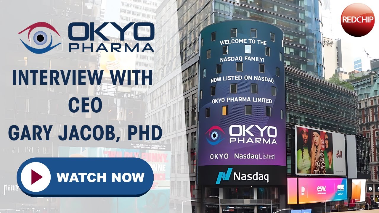 CEO Interview: Discover How OKYO Pharma is Targeting the Multi-Billion-Dollar Dry Eye Disease Market