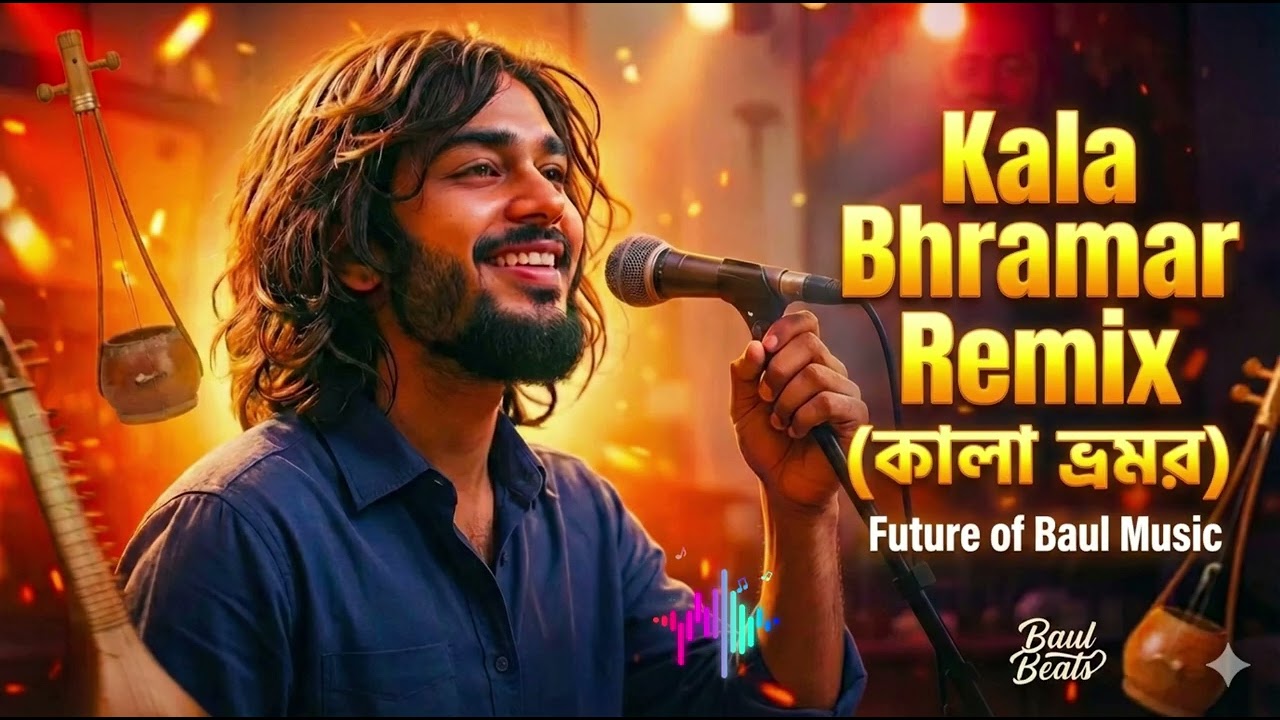 Kala Bhramar কালা ভ্রমর Remix - New Bangla Folk Fusion 2026 🇧🇩 The Future of Baul Music - Baul Beats