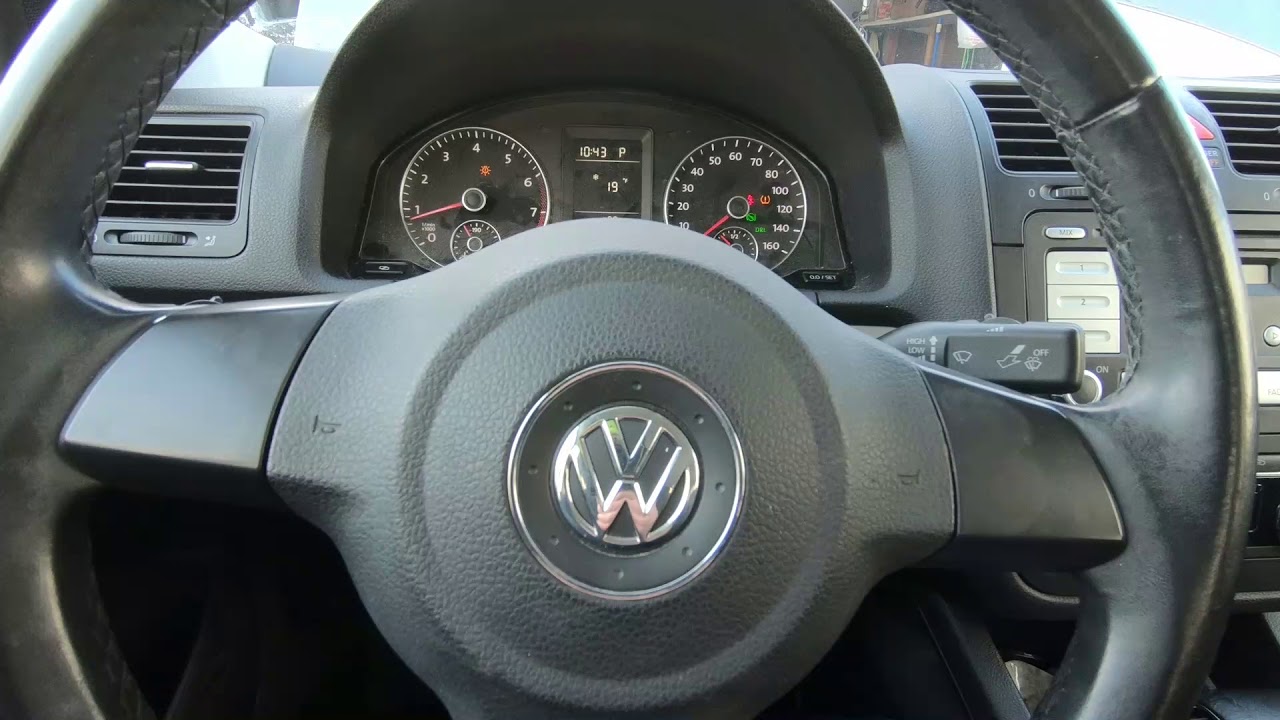 Устранение застревания ключа VW (проблема с цилиндром зажигания)