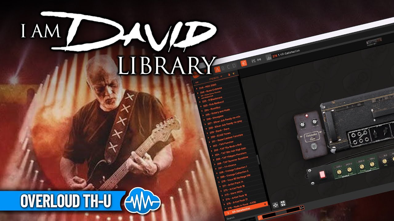 OVERLOUD TH-U V2 ♫ 44 Pink Floyd Tones ► I AM DAVID LIRBARY