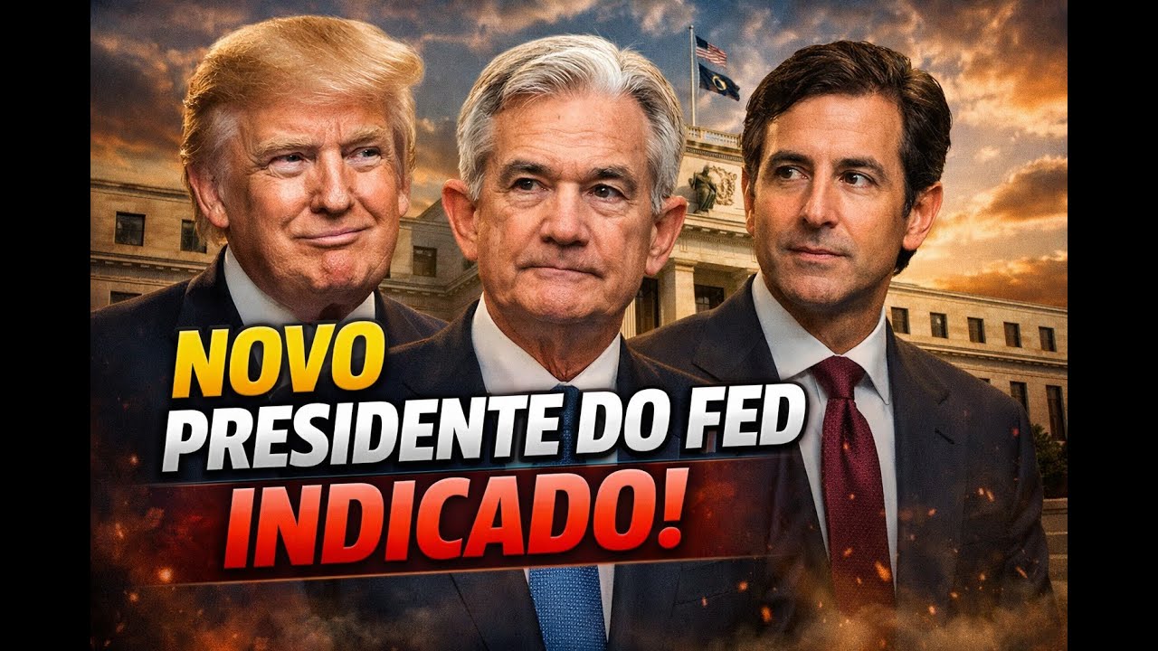 TRUMP indica KEVIN WARSH para presidir o FED, o que esperar? Como investir nesse cenário?