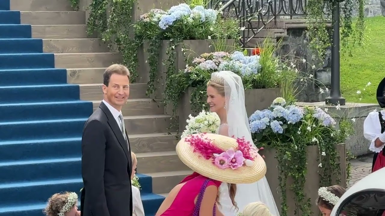 Hochzeit von Marie Caroline von Liechtenstein mit Leopoldo Maduro Vollmer #liechtenstein #vaduz