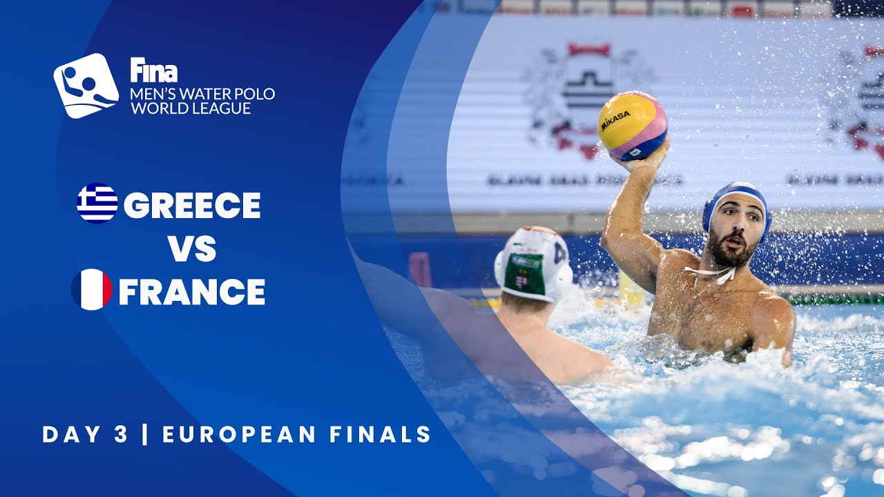Re-Live Day 3 | Men's Water Polo World League 2022 - European Finals: GREECE - FRANCE