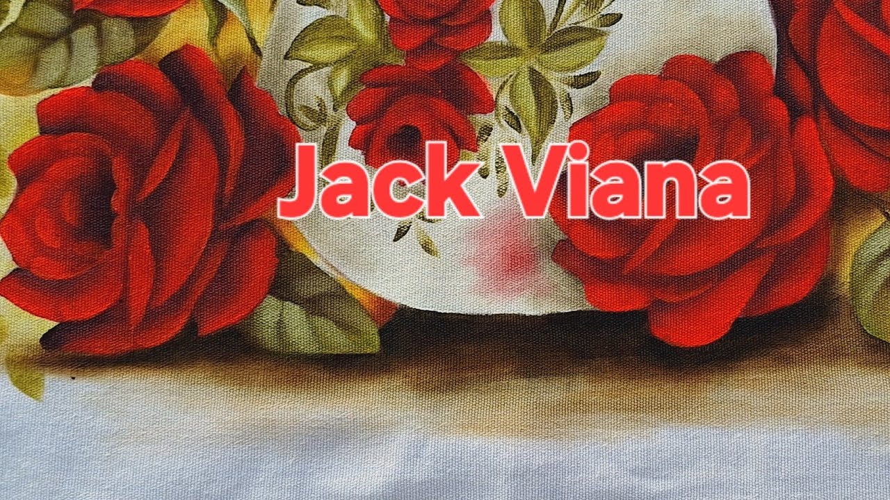 VAMOS PINTAR EM TECIDO?  Rosas vermelhas