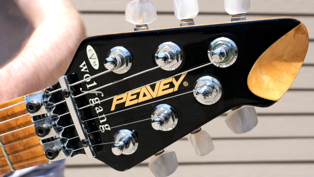 Australians LOVE These Guitars! | First Year 1996 Peavey EVH Wolfgang Black Review + Demo