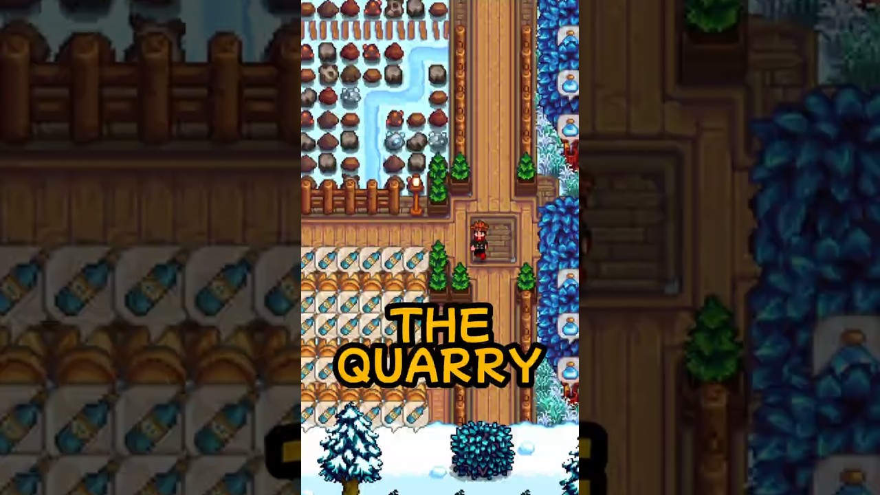 This Quarry Setup Makes Passive Income Weekly in Stardew Valley