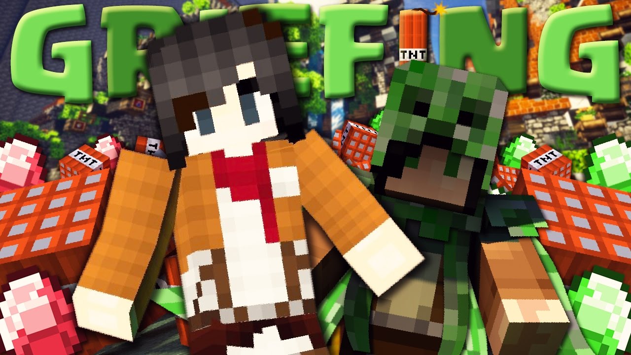 GRIEF AL SERVER DI MIA SORELLA - Minecraft ITA - GRIEFING