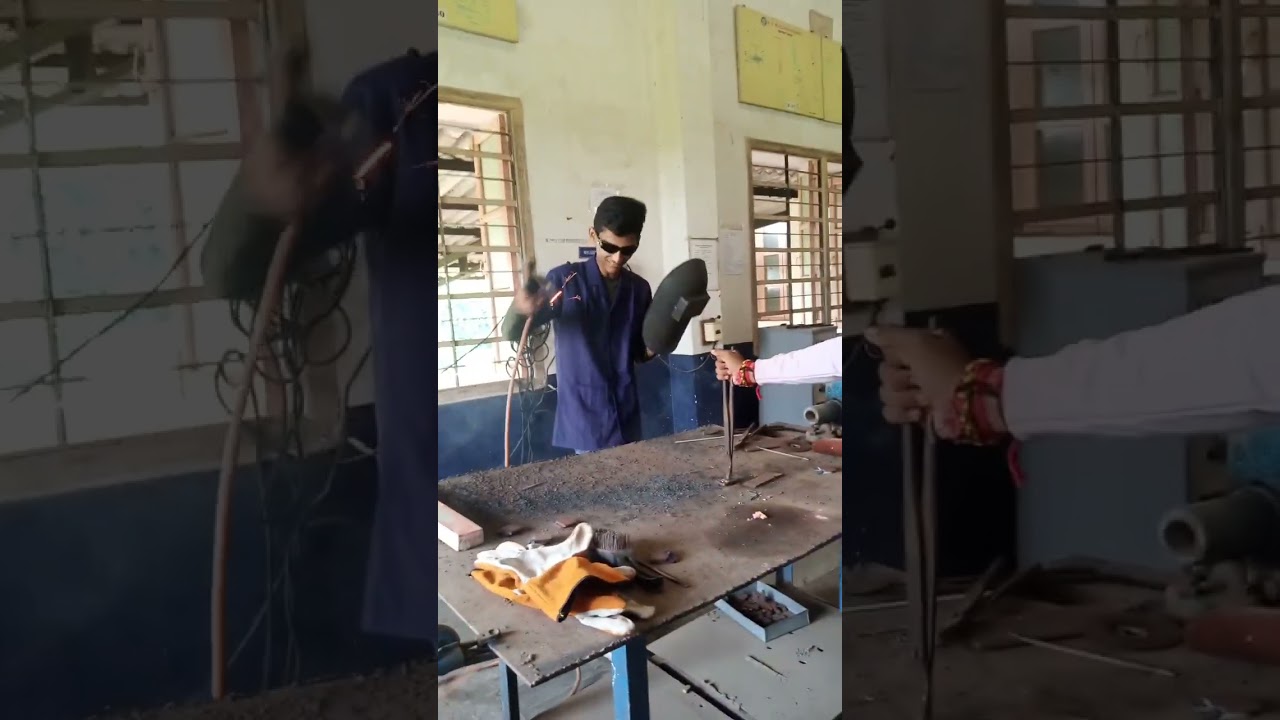 ARC WELDING IN WORK SHOP / POWER OF MECHANICAL ENGINEERING 