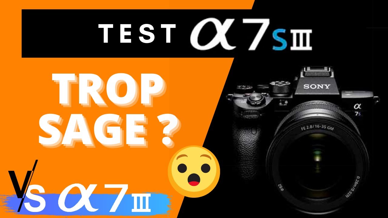 Test Sony A7s III : VRAIMENT mieux qu'un A7 III ? Rolling Shutter, AF, IBIS, Qualité ...