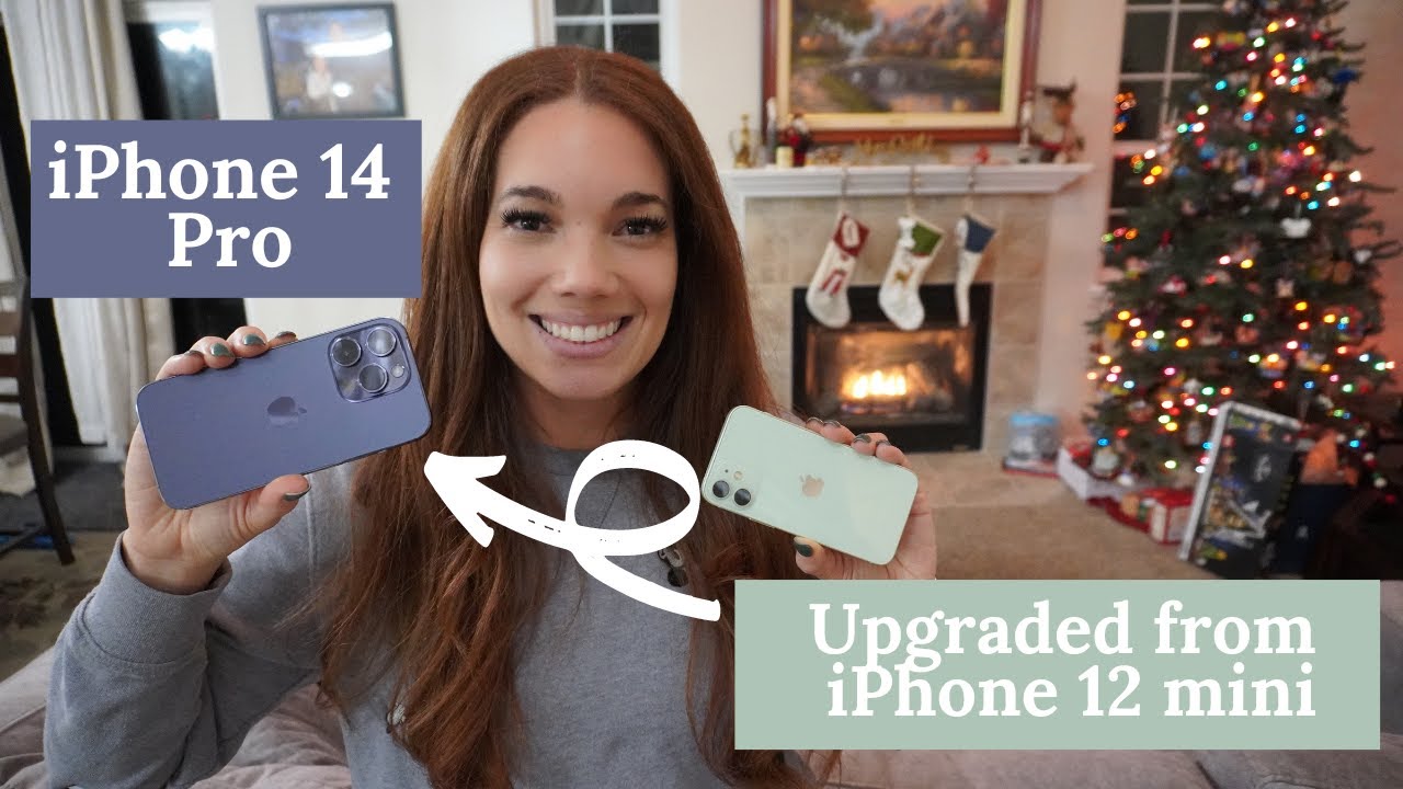 iPhone 14 Pro Unboxing! Purple! Upgrading from iPhone 12mini! First Impressions! NEW iPhone 14 Pro